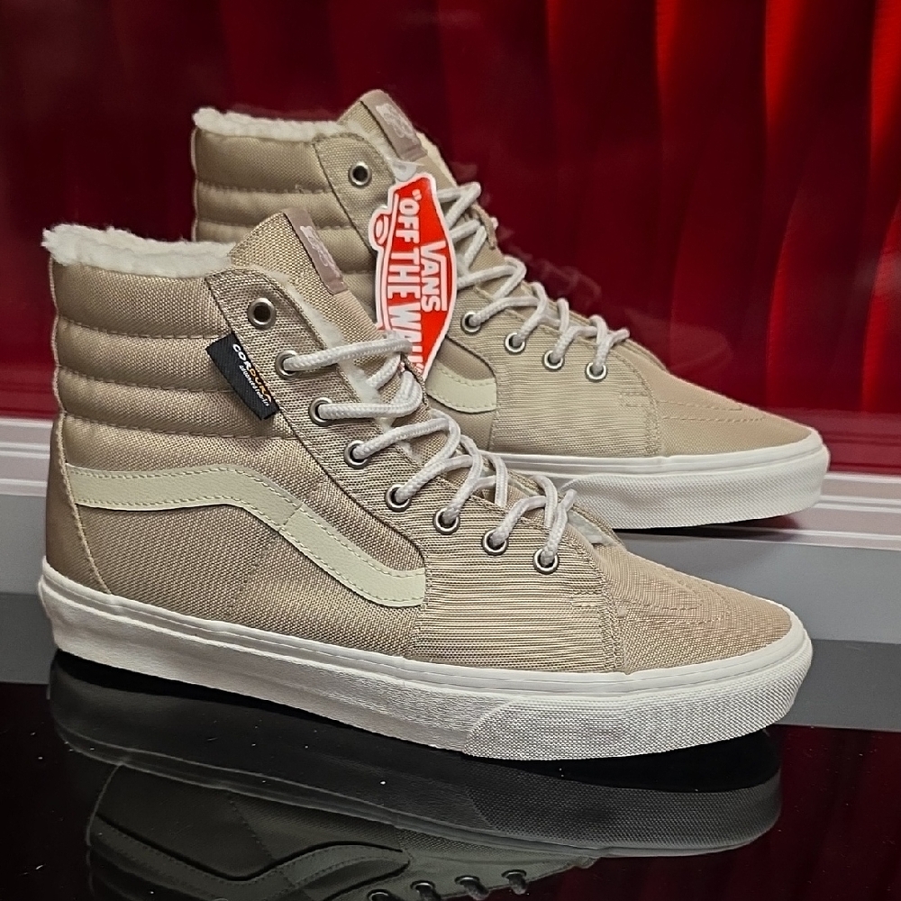 Vans Sk8-Hi Cordura Sherpa Walnut Men's 11.5 Women's 13